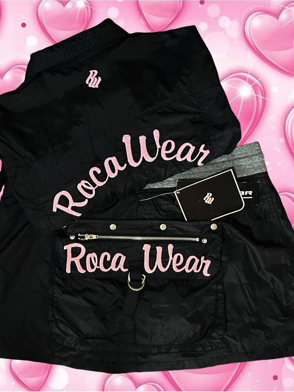 Vtg Rocawear(windbreaker) Skirt Set